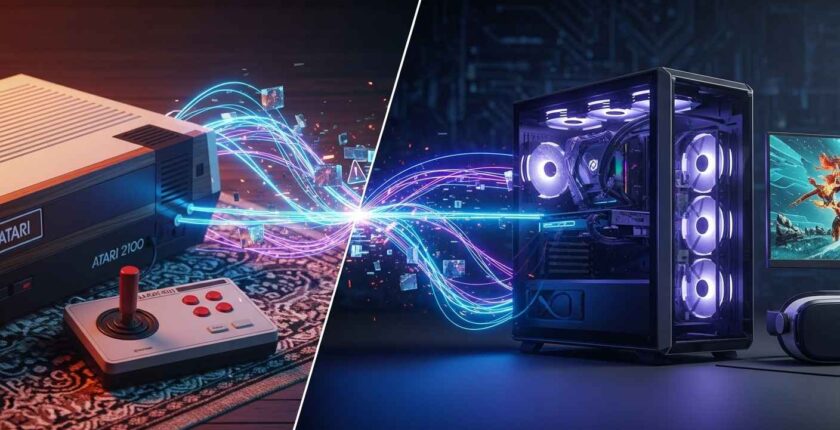 how gaming has evolved thehaketech