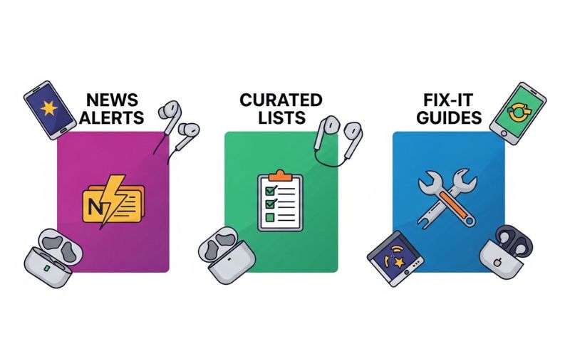 Main Pillars of Techinsiderz.com Gadgets